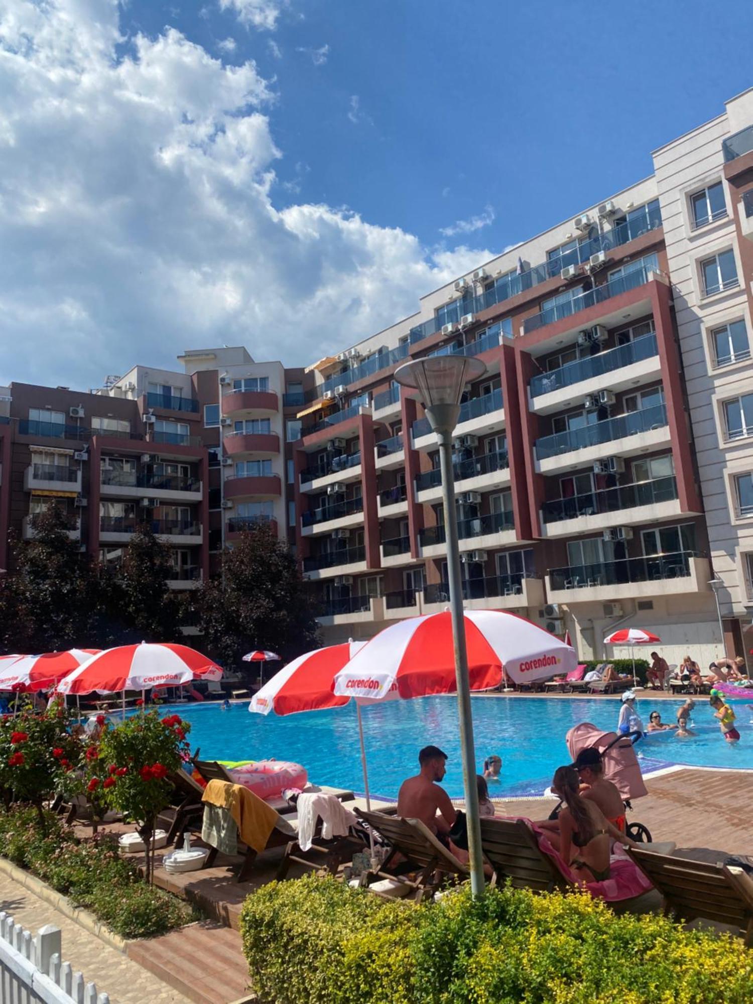 Admiral Plaza C52 Studio Sunny Beach Exterior photo