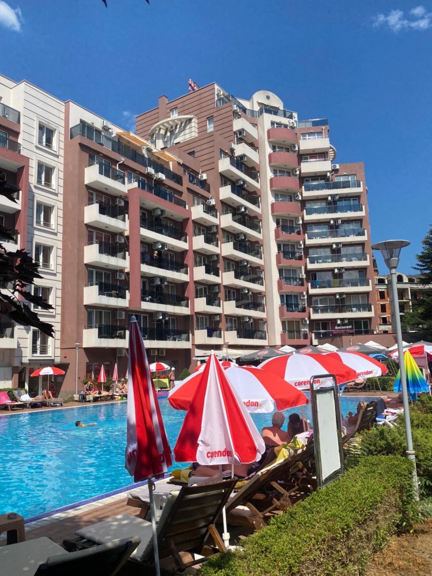Admiral Plaza C52 Studio Sunny Beach Exterior photo